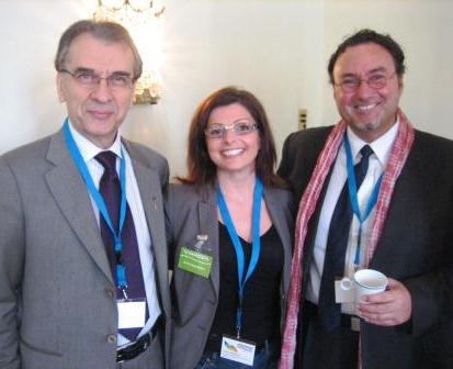 Ross W. Tsagalidis, The Armed Forces, Anthi Kalpakidou,Vinnova, and Vasilis Koloulias, DSV at Global Forum 2012.
